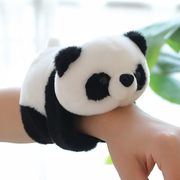 可爱熊猫玩偶啪啪圈水豚，儿童手环生日礼物，女孩毛绒玩具布娃娃公仔