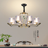 新中式LED客厅吸顶灯家用简约现代梅花禅意复古装饰灯具卧室灯具