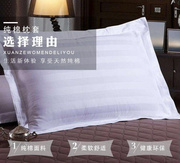 好货宾馆枕套一只装酒店，旅馆客房床上用品，枕套直供白色枕头套