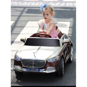 儿童电动车遥控汽车可坐人男女，宝宝四轮小孩，四驱带摇摆充电玩具车