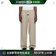 香港直邮潮奢 Essentials 男士 灰褐色抽绳长裤 130SP244325F