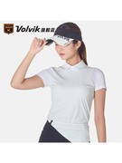 Volvik沃维克高尔夫短袖翻领冰感薄款透气时尚运动Polo女款T恤