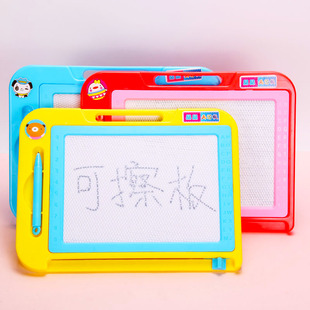 大号儿童写字板磁性笔小孩画画板磁性益智晶晶画写板玩具可擦板