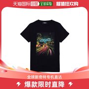 香港直邮潮奢 Versace 范思哲 男童圆领短袖T恤童装