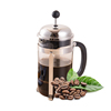 咖啡手冲壶家用煮咖啡过滤式，器具冲茶器套装玻璃咖啡过滤杯法压壶