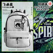Team Spirit战队Ti12夺冠纪念TS雪碧DOTA2双肩背包学生书包电脑包