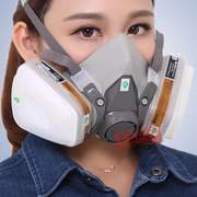 6200防毒面具喷漆专用防尘口罩煤矿，农药粉尘化工业，农药活性炭面罩