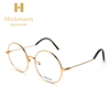 Hickmann海歌漫钛合金近视男女款复古圆形眼镜架流行眼镜HIC1005T