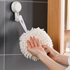 日本雪尼尔擦手球吸水巾加厚厨房速干毛巾擦手巾卫生间挂式擦手布