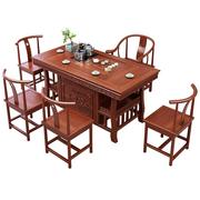 茶桌椅组合实木功夫茶台简约家用中式小茶几，喝泡茶桌茶具套装一体