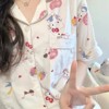 可爱hellokitty睡衣女夏季短袖短裤日系卡通凯蒂猫薄款家居服