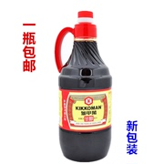 台湾进口 龟甲万酱油纯酿造甘醇酱油1600ml 无味精无防腐剂