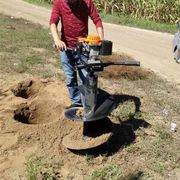 果树施肥钻坑机手提挖坑机价格汽油地钻机钻洞机
