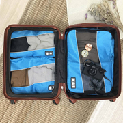 衬衫袋行李箱整理袋，旅行衣物收纳包装旅游内衣，收纳三件套分装用品