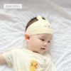 婴儿春秋遮脑门帽子薄款宝宝，护囟门帽，新生儿可爱空顶夏季胎帽凉帽