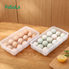 fasola冰箱保鲜鸡蛋盒厨房，家用加厚收纳盒，放鸡蛋防震防尘带盖盒子