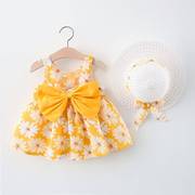 5-6-7-8-9个月女婴儿连衣裙0-1-2-3-4岁女童宝宝纯棉公主裙子夏装