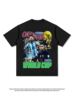 世界杯美式复古重磅姆巴佩 梅西短袖t恤足球数码印花上衣街头