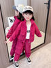 巴­拉巴­拉女童春装套装2024洋气时髦休闲春秋套装儿童休闲工
