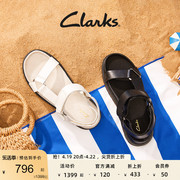 clarks其乐女鞋凉鞋夏季厚底时尚，罗马风沙滩，凉鞋女舒适休闲鞋