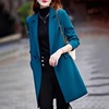 中长款西装外套女春秋2024新款女士大码长款风衣职业西服套装秋季