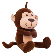 趴猴长臂猴子长尾猴小公仔猴毛绒玩具婚庆创意玩偶猴小猴子布娃娃