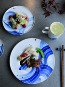 碗碟套装家用个性餐具情侣碗筷盘子单碗盘一人食高档乔迁礼物