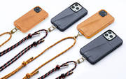 torrii适用于苹果iphone13promax手机壳，插卡pu皮背壳13mini保护套，带挂绳皮套商务情侣款