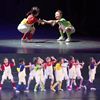 六一幼儿园表演服装儿童七彩糖果背带裤小学生运动会啦啦队演出服