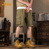 jeep吉普短裤男夏季运动纯棉，五分裤男款宽松工装，透气休闲男士裤子