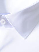长袖衬衫男 纯棉200纱支 普洛克经典 白色商务DP免烫商务衬衣