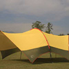 哈比帐黑胶天幕帐篷，防晒户外多用途，超大遮阳棚雨棚多人户外露营