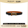 中古hermes爱马仕a级9.5新belt腰带_皮带_腰链腰带h扣brandoff