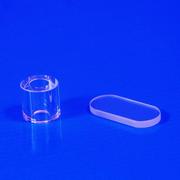 蓝宝石玻璃片石英玻璃光学红外镜头片精加工蓝宝石单晶圆方片