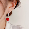韩版精致时尚超闪镶钻珍珠耳坠女小众独特设计感名媛优雅耳环
