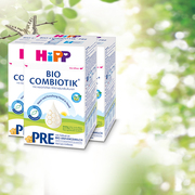 德国HiPP喜宝珍宝版0-6个月婴幼儿配方益生菌益生元奶粉Pre段3罐