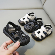宝宝凉鞋婴儿学步鞋夏季儿童防滑软底小童鞋男童0一3岁室内女宝鞋