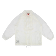 ib韩国儿童透明外套春秋款，时尚单排扣翻领男女童长袖上衣