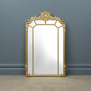欧式餐边装饰镜化妆镜壁挂创意玄关镜客厅背景墙艺术境壁炉镜子