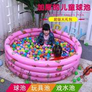充气城堡儿童玩具海洋球池海洋球婴儿池家用波波，宝宝室内围栏pvc