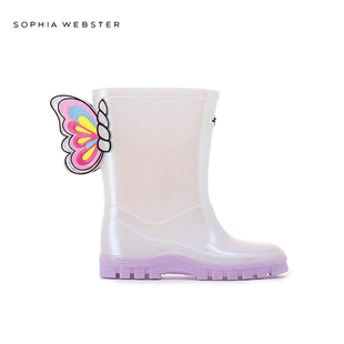 sophiawebster儿童经典蝴蝶雨鞋，靴子设计感春夏款丨rollingkids