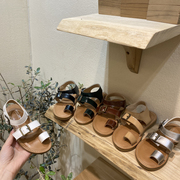 韩国童鞋2023女童夏季韩版时尚套趾凉鞋男女儿童人字拖沙滩鞋