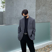 格子西服男韩版修身小西装外套，英伦风免烫，高级感上衣商务休闲