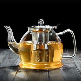 养生玻璃煮茶壶电磁炉茶具，烧水壶耐热玻璃，茶壶平底透明单壶可加热