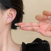 s925纯银针天然淡水珍珠耳钉，女睡觉不用摘养迷你养耳洞耳环耳饰品