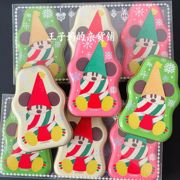 日本迪士尼乐园限定圣诞糖果米奇妖精三盒装糖果铁盒糖零食