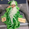 婴儿毛毯法兰绒白菜毯儿童午睡毯搞笑拍照创意仿真夏季毯子