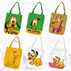 Pluto the Pup 购物袋布鲁托帆布袋手提袋大容量购物单肩包包动漫
