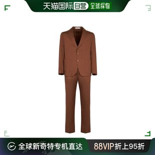香港直邮Tagliatore 男士单排纽扣西装外套和西装裤子两件装