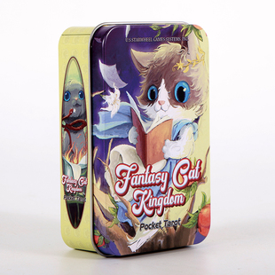 Fantasy Cat Kingdom Tarot奇幻猫王国卡罗牌韦特塔牌罗